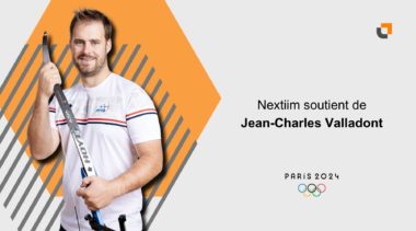 Le champion de tir à l'arc Jean Charles Valladont, pour les JO 2024 à Paris, est sponsorisé par Nextiim